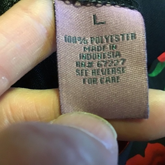 Vintage 90s roses maxi dress - Picture 3 of 9